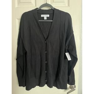 New Black Cardigan Size XL